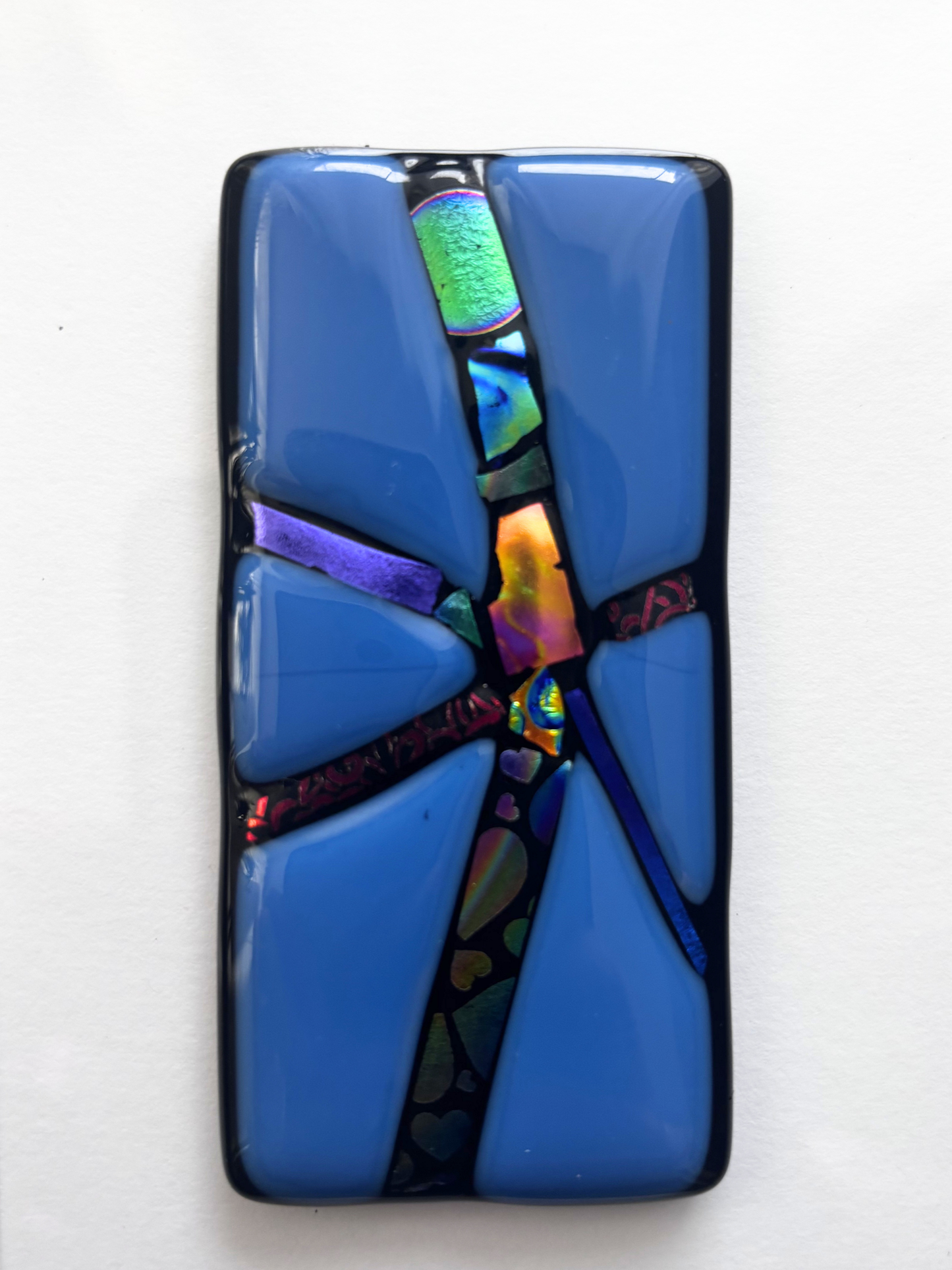 Petit Tableau en verre Artisanal