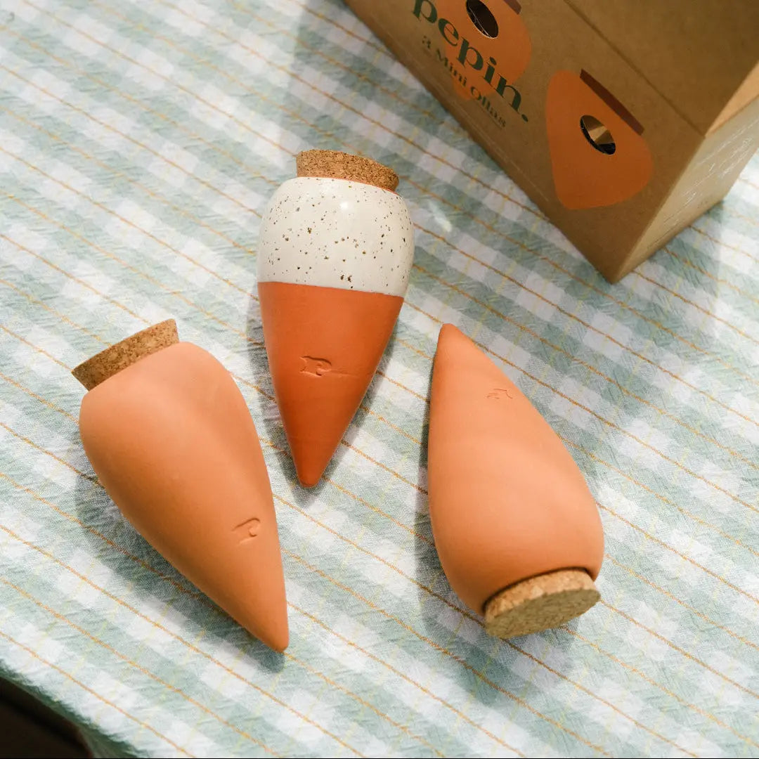 Trio de mini ollas « Les iconiques » Pepin